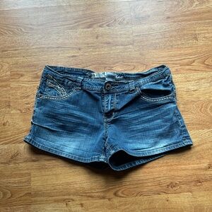 H2J Y2K low rise jean short